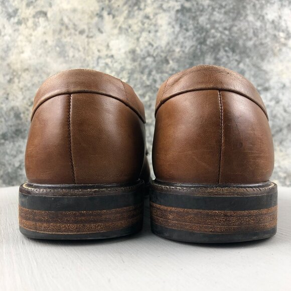 Cole Haan Men\'s Size 9.5M Warren Grand.OS Brown Leather Cap Toe Oxford Shoes main image 4